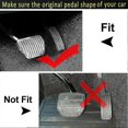 thumbnail image 2 of 3pcs At Car Foot Gas Brake Pedals Cover Kit For Land Rover Range Rover/sport 2013-discovery 5 2017 2018 2019 2020 Lhd, 2 of 4