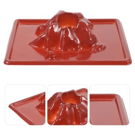 OFFIGAM 20Pcs Volcano Model Props with Brown Base for and Science Experiment Kits