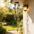 thumbnail image 4 of Eolstice Solar Butterflies Hanging Outdoor Garden Light, LED Waterproof Solar Powered Patio Yard Decor, Lanterns Hanging Solar Lights, for Ambiance, Sturdy, 4 of 6
