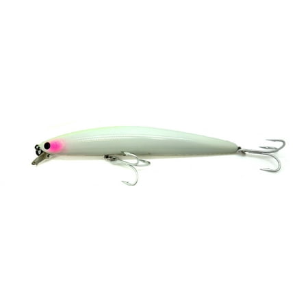 UPC: 0043178039106 | Daiwa DSPM15S48 Salt Pro Minnow Sinking 6  1 1/4 oz Ghost White