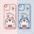 thumbnail image 2 of Doraemon Funda De Teléfono De TPU Suave Para iPhone 14 12 11 Pro Max 13 13Pro 14Plus Lente De Cámara Flexible Cubierta Completa Transparente, 2 of 4