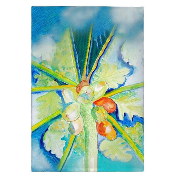 Betsy Drake GT1100 Papaya Tree Guest Towel