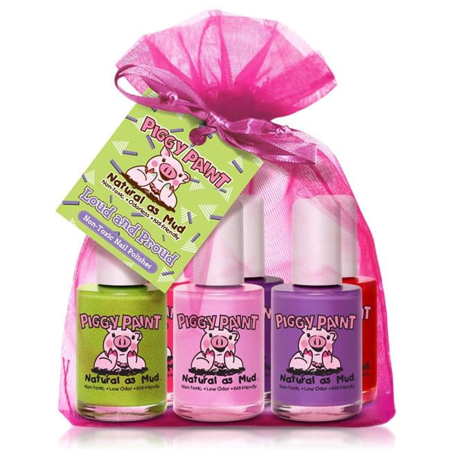 Piggy Paint 890 Loud & Proud Nail Polish Pack of 6
