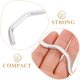 thumbnail image 3 of BESTYASH 10Ud Conector Para De Duradero Color Plateado Para Reemplazo Y Soporte, 3 of 8
