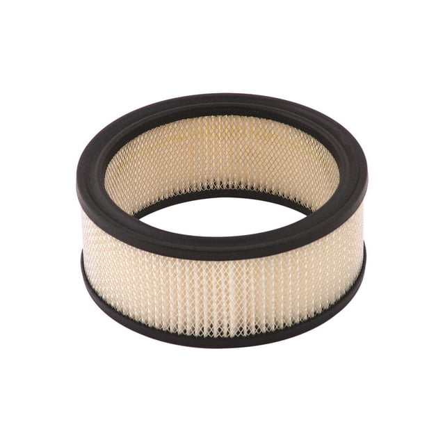 Mr. Gasket Air Filter 1485A White; Paper Element; Round; 6-1/2 Inch Outside Diameter x 2-7/16 Inch Height