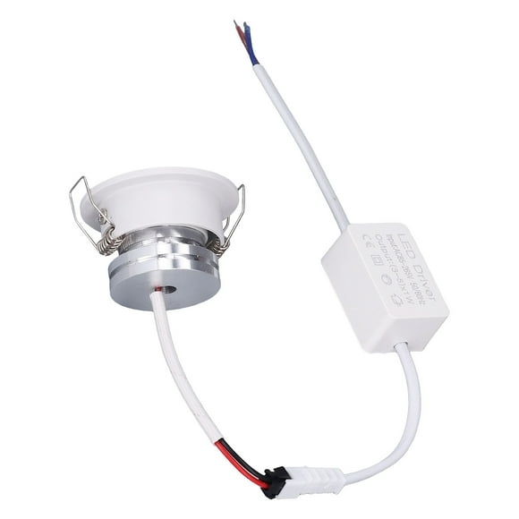 Mini Luminaire Encastré LED Luminaires de Plafond Encastrés LED Mini Angle Réglable Aluminium Encastré Plafond Blanc Boîtier Kits de Garniture