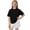 QS141_Black, variant on VV AVEORS Girl Boys Short Sleeve T Shirts Summer Workout Tops Crewneck Solid Color Basic Tee Beige 150
