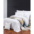 thumbnail image 3 of Xipuska Blue Gold Marble Bed Runners for Cal King Size Bed, Decorative Bed Throws for Foot of Bed, Farmhouse Abstract Mountain Art Bed Runner Sofa Throw Bedding Scarf Protector Slipcover for Bedroom, 3 of 6