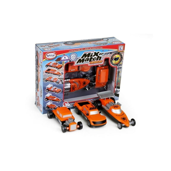 Popular Playthings - Mix or Match Vehicles Race (Bilingual)