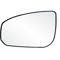 88190 - Fit System Driver Side Non-heated Mirror Glass w/ backing plate, Nissan Maxima 04-08, 4 9/ 16" x 6 15/ 16" x 7 5/ 8"