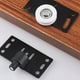 thumbnail image 3 of Rueda de riel para puertas de armario, rueda para gabinete con polea deslizante suave y silenciosa, rueda ranurada de metal y plástico para muebles de hogar y aplicaciones de oficina (4 pares), 3 of 5
