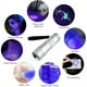 thumbnail image 5 of Linterna de luz violeta Apuakthei de 2 piezas y 12 LED, linterna ultravioleta de luz violeta 395, 5 of 5