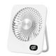thumbnail image 1 of Quiet Mini USB Fan for Office Desk Dorm Wall Mount Bedside Use - Rechargeable Cooling Air Circulato, 1 of 5