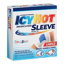 Icy Hot Maximum Strength Medicated Sleeve, Large, 3 Count Box