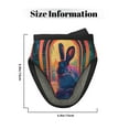thumbnail image 3 of Pofeuu Neon Rabbit In Archway Print Thickened Mini Silicone Oven Mitts Heat Resistant, Rubber Oven Mitt Gloves, Finger Pinch Grips, Pot Holder, Silicone Potholder, 3 of 7