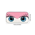 thumbnail image 3 of Car Windshield Sun Shade, Cartoon Eyes Car Sun Shade, Windshield Cover Universal Fits Mid-Large Sedan SUV Crossover Family Vehicle, UV Heat Protection 27.5*60IN A, 3 of 6