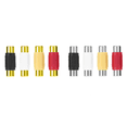 thumbnail image 1 of Conector RCA A Chapado en Oro Adaptador Enchufe AV (dorado) 4 Uds., 1 of 6