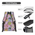 thumbnail image 4 of Rocae Cute Donuts for Comfortable Student Backpack - Lightweight ,Durable School Bag Ideal for Middle School, High School, and College, 4 of 6