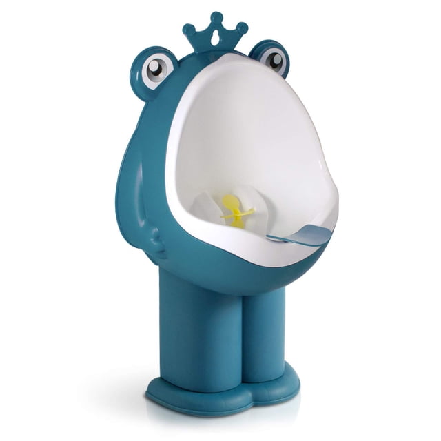 HALLO Orinal de entrenamiento para niños pequeños orinales de orina de baño divertido para entrenamiento de bebé (azul oscuro)