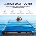 thumbnail image 5 of Case For iPhone 15 14 13 12 11 Pro Max Plus XS Max XR 8 7 Plus SE 2022 2020 Luxury Smart Mirror Flip Leather Plating Stand Case, 5 of 5