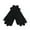 Black Men, variant on Opvise 1 Pair Women Men Autumn Winter Gloves Warm Windproof Full Finger Mittens Polar Fleece Anti slip Gloves Grey Women