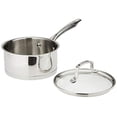 thumbnail image 4 of Cacerola Cuisinart Professional de acero inoxidable de 1,5 L con tapa, 4 of 13
