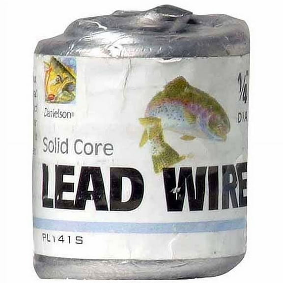 Danielson Sinker Lead Wire, 1/4", Solid