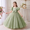 thumbnail image 4 of ATOGUTA Flower Girl Dress A Line Pageant Dresses for Girls Princess Party Prom Ball Gowns Size 3T-14, 4 of 7
