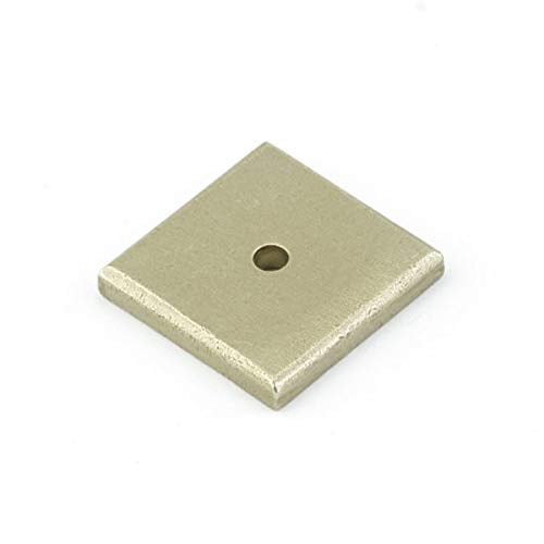 Brz Cab Square Back Plate, 1-1/4", TWB