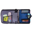 thumbnail image 4 of Case-It 5-Tab Binder Accessory, 5-colored tabbed, 6 pocket expanding file, fits any standard 3 ring letter size binder, additional zippered mesh pockets for pen storage, ACC-21, Blue, 4 of 11