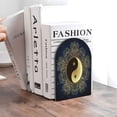 thumbnail image 6 of Naloa Yin And Yang Mandala 2 Pcs Bookend Large Capacity Office Book Ends for Home Office Library School Study Decoration, 6 of 8