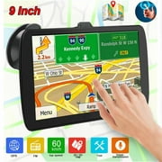 9" Inch Car & Truck GPS Navigation Navigator Sat Navi 8GB 256MB Canada Mexico US-T19