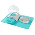 thumbnail image 2 of Cuenco de agua automático para perros y medianos Yinane Dispensador de agua 2,8 L Azul Bebederos para gatos, 2 of 4