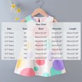 thumbnail image 3 of ATOGUTA Girls Dress Straps Party Dresses Cute Printed Sleeveless Beach Sundress, Size 1T-11, 3 of 7