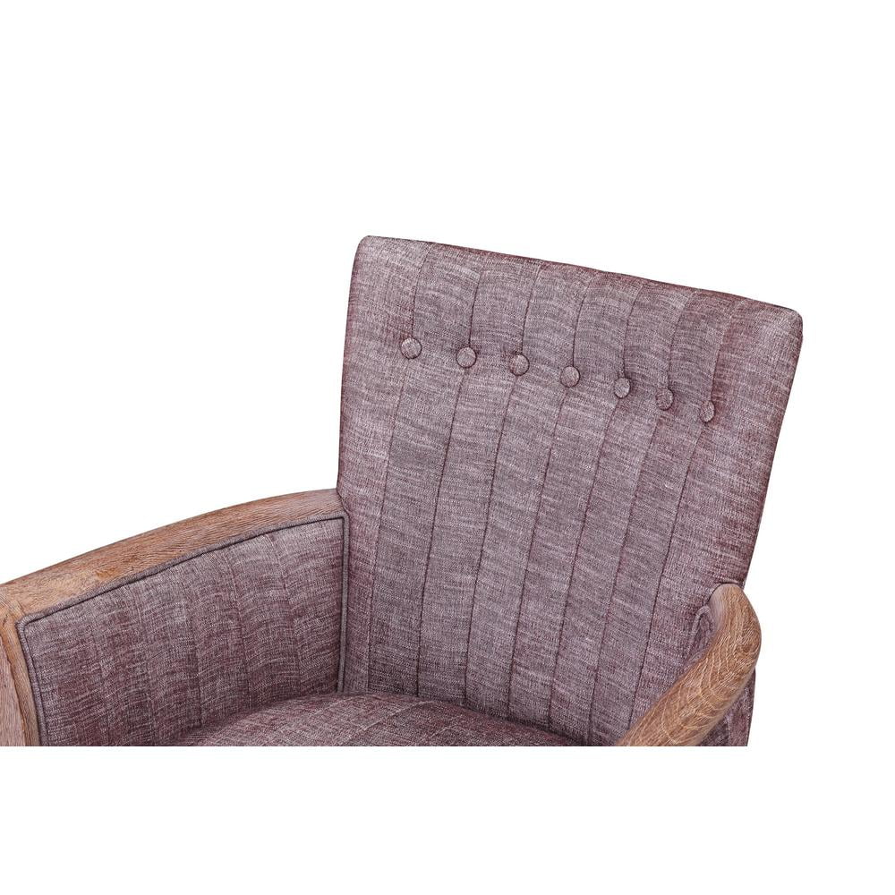 Burnham Home Designs Claire Dining Arm Chair, Weathered Red