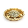 thumbnail image 2 of Tortoise Plate for Vastu Feng Sui kachua Yantra for Good Luck,Metal Feng Shui Tortoise On Plate Showpiece for Good Luck Turtle Vastu Gift for Career and Luck Home Decoration, 2 of 4