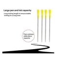 thumbnail image 3 of 50 Pieces 3.2 Inch Black and Blue Ink Ballpoint Pen Replacement Refills Writing Ball Point Pen Refills for Big Crystal Diamond Pen, 3 of 5