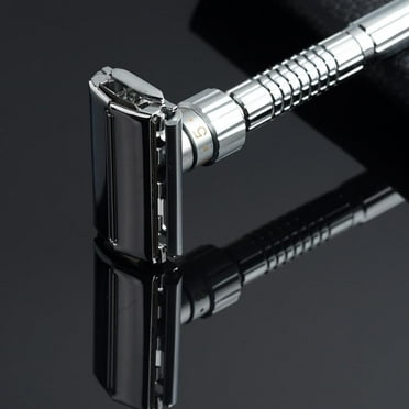 YUEYAN Adjustable Double Edge Safety Razor Vintage Mens Manual Shaver