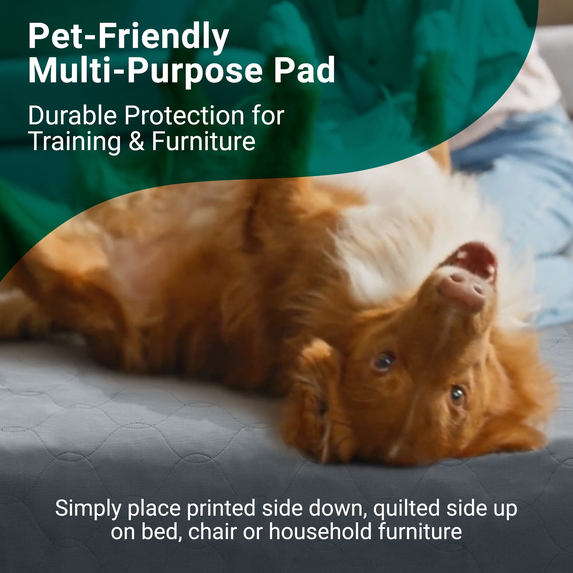 Assurance Washable Protective Underpad for Incontinence, XL, Maximum Absorbency