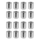 thumbnail image 1 of 16 Pcs Stainless Steel Wire Rope Green Wall Trellis Fitting Cross Clip 3mm Wire, 1 of 5