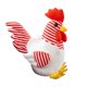 thumbnail image 5 of Juguete de peluche de pollo para decoración, lindos muñecos de peluche suaves, adorno para niños, juguetes de pollo Raya, 5 of 9