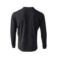 thumbnail image 4 of Plebaso Men's Long Sleeve Quick Dry Tshirts with Zipper Pocket Lightweight Athletic Tees for Running, 4 of 5