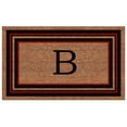 thumbnail image 3 of Calloway Mills Calloway Mills Esquire Monogram Outdoor Doormat, Extra-thick 2' x 3' (Letter F), 3 of 5