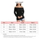 thumbnail image 4 of Tops casuales para mujer,Blusa con hombros descubiertos, blusa larga de color puro, blusa básica para mujer, innovación moderna, 4 of 4