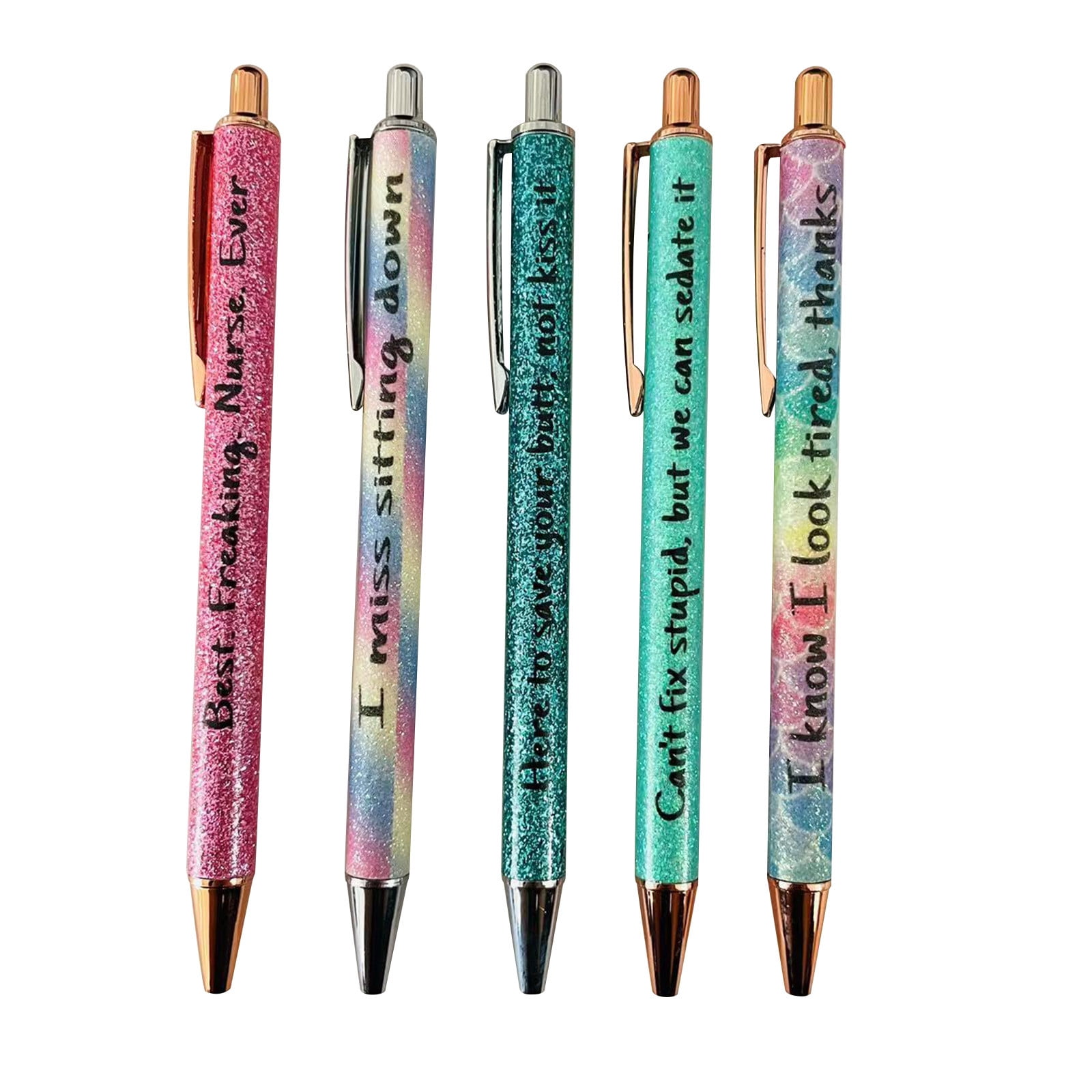 35 Pcs Funny Pens Snarky Passive Positive Office Pens Demotivational  Complaining Inspirational Pen Multicolor Quotes Pen Negative Passive Pens  Gag