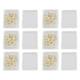thumbnail image 3 of Clips de papel con forma, 100 clips de papel dorados Clips de papel dorados Mini clips de papel Características líderes en su clase, 3 of 9