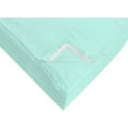thumbnail image 6 of DNG Creations Zipper Fitted Sheet ( Includes - 1 Elastic Fitted Sheet & 2 Base Sheet has Zipper ) 100% Egyptian Cotton 8 Inch Deep Pocket (Solid Aqua Blue - Twin ), 6 of 9