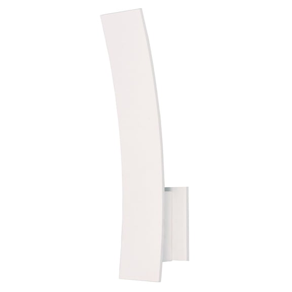E41307-WT ET2 Lighting Alumilux Prime-5W 5 LED Outdoor Wall Mount in Modern style-4.25 Inches wide by 16 inches high-White Finish