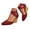 Wine, variant on Women's Espadrilles Wedge Platform Sandals Closed Toe Ankle Strap Dressy Casual Summer Shoes