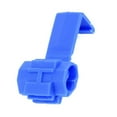 thumbnail image 2 of Ruibeauty 100Pcs Blue Electrical Cable Connectors Quick Splice Lock Wire Terminals Crimp, 2 of 6